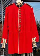 BRITISH ARMY COLDSTREAM GUARDS RED CEREMONIAL TUNIC JACKET 