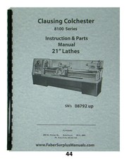 Clausing Colchester Lathe