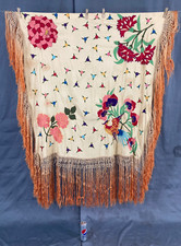 Vintage Silk Embroidered