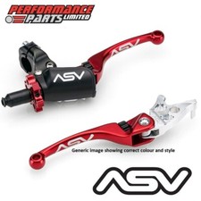 ASV F4 Red Long Brake + Clutch