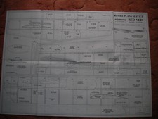 RCM&E Plans of the Red Ned powered glider model of 110 1/2" wingspan