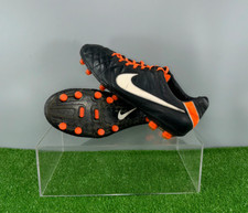 Nike Tiempo Legend IV Elite FG 453955-018 US9 UK8 Black boots Cleats mens