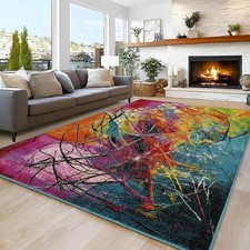 Rugs Living Room Bedroom Multi