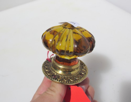Antique door knob - knob, handle