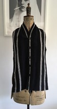 Vintage 80’s/90’s Nigel Hall Button Down Scarf / Halter neck / Waistcoat / OS 