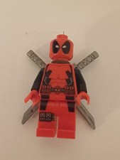 LEGO Marvel Super Heroes Deadpool Minifigure | sh0032 | 6866 | Cracked Torso