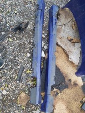 Ford Fiesta St180 Mk7 Side Skirts Spirit Blue