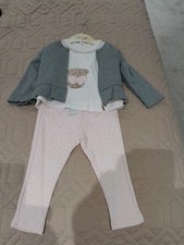 Baby Girl  Outfit.  6-9 Months 75cm.   Mayoral. New.   Trousers, Top, Jacket