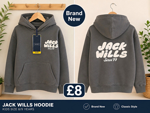 Jack wills grey - jack, pullover