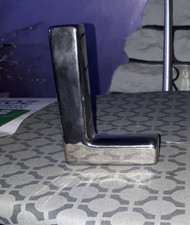 SILVER COLOURED 3D INITIAL L 12CMS TALL ORNAMENTAL LOOKS GREAT ON DISPLAY