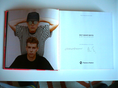 Pet shop boys catalogue - catalogue, signed