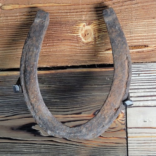 Antique hand forged horse - antique,