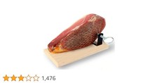 Mini Serrano ham with stand-