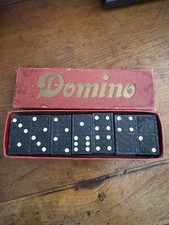 Set Of Vintage Dominoes In