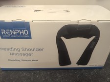 RENPHO Back Neck Massager with Heat, Shiatsu Shoulder Massager Kneading Massage
