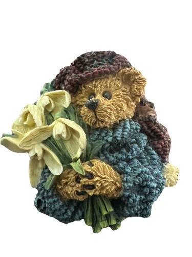 Vtg teddy bear holding - vtg,