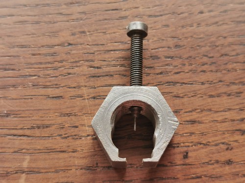 Clock hand remover tool used - clock,