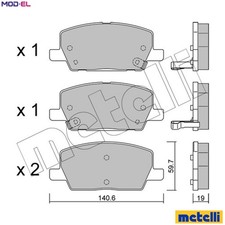 BRAKE PAD SET DISC BRAKE
