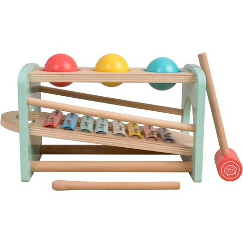 Owl fox wooden xylophone - owl, &