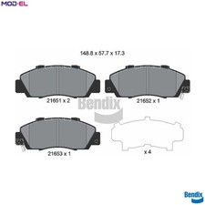 BRAKE PAD SET DISC BRAKE