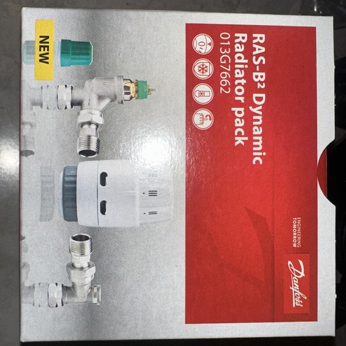 Danfoss 15mm angled thermostat - 15mm,