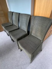 Neptune Lloyd Loom Dining Chairs - Set of 4 - Excellent Condition