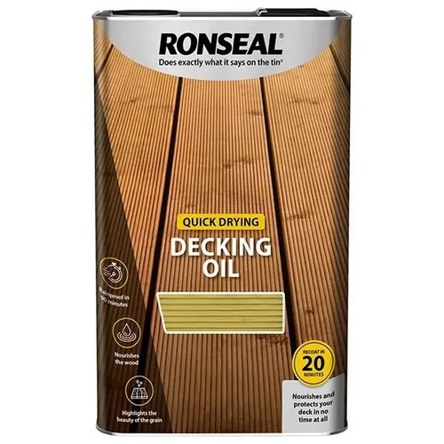 Ronseal quick drying - quick, decking
