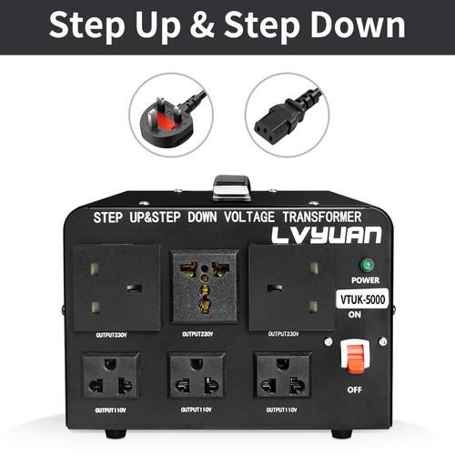 5000w peak used - peak, voltage
