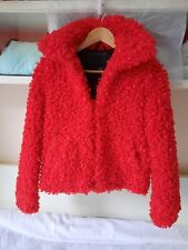 River Island Shaggy Pile Jacket Size 12