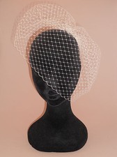 Birdcage Veil on plain comb