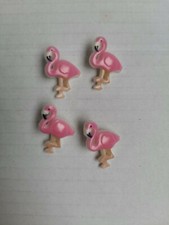 John Lewis Buttons Flamingo