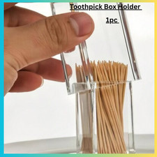 Creative Toothpick Box Holder Container Portable Toothpick Dispenser Hotel Tool