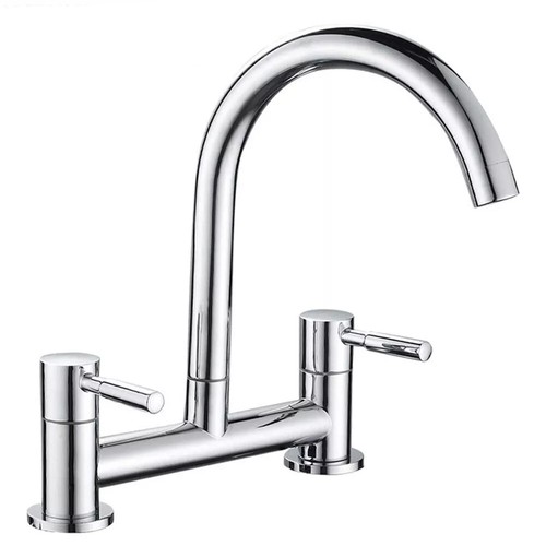 Modern dual lever chrome - dual,