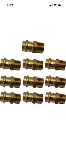 Propress fittings male - male, mip