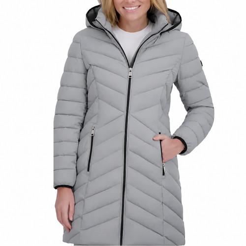 Dkny women gray hooded - dkny,