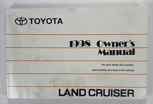 1998 toyota land cruiser - land,