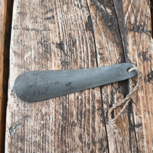 Vintage advertising shoe horn - vintage,