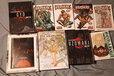 Mixed bundle of 9 manga books