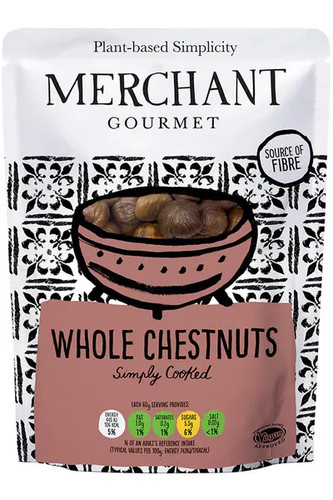 Whole chestnuts 180g merchant - whole,
