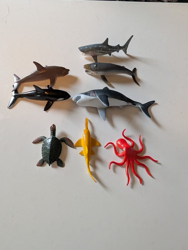Vintage rubber sea life - vintage,