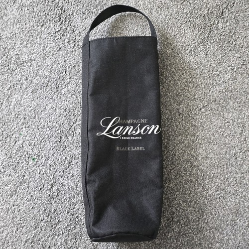 Lanson champagne bottle cover - lanson,