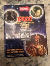 Star Wars Trilogy Tazo Collectors Force Pack Walkers Complete Full Set 