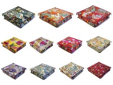 Multicolor Kantha Cushion Box