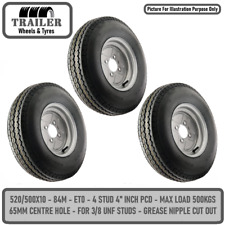 520/500x10 Inch Trailer Wheel