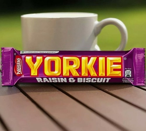 Yorkie raisin biscuit - -,