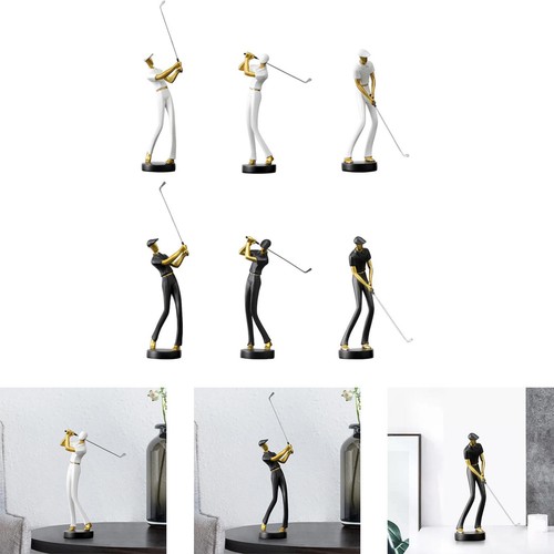 Polyresin golf figurine - polyresin,