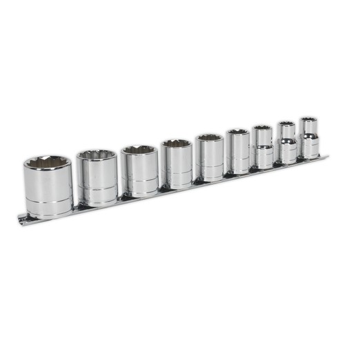 Sealey ak2677 socket set - socket, 9pc