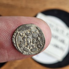 Edward IV Irish Penny. Dublin. Rarest 'Small Rose' Type With Larger Symbols