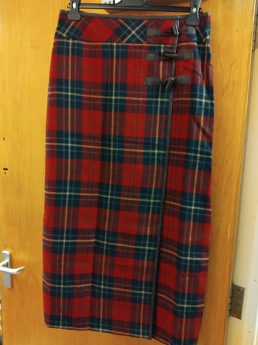 Vintage schneiders red tartan - red,