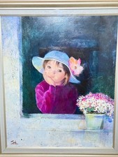 Hand-painted oil painting